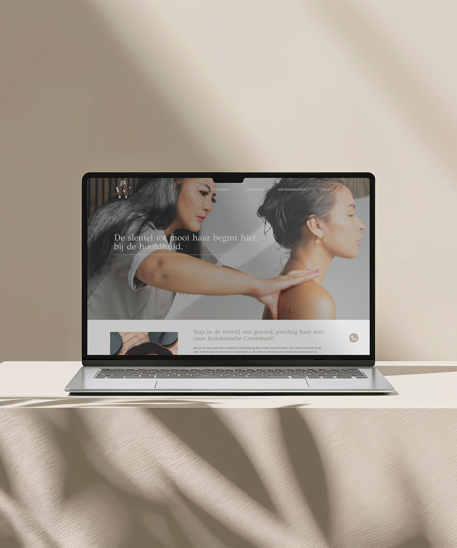 werken achter laptop